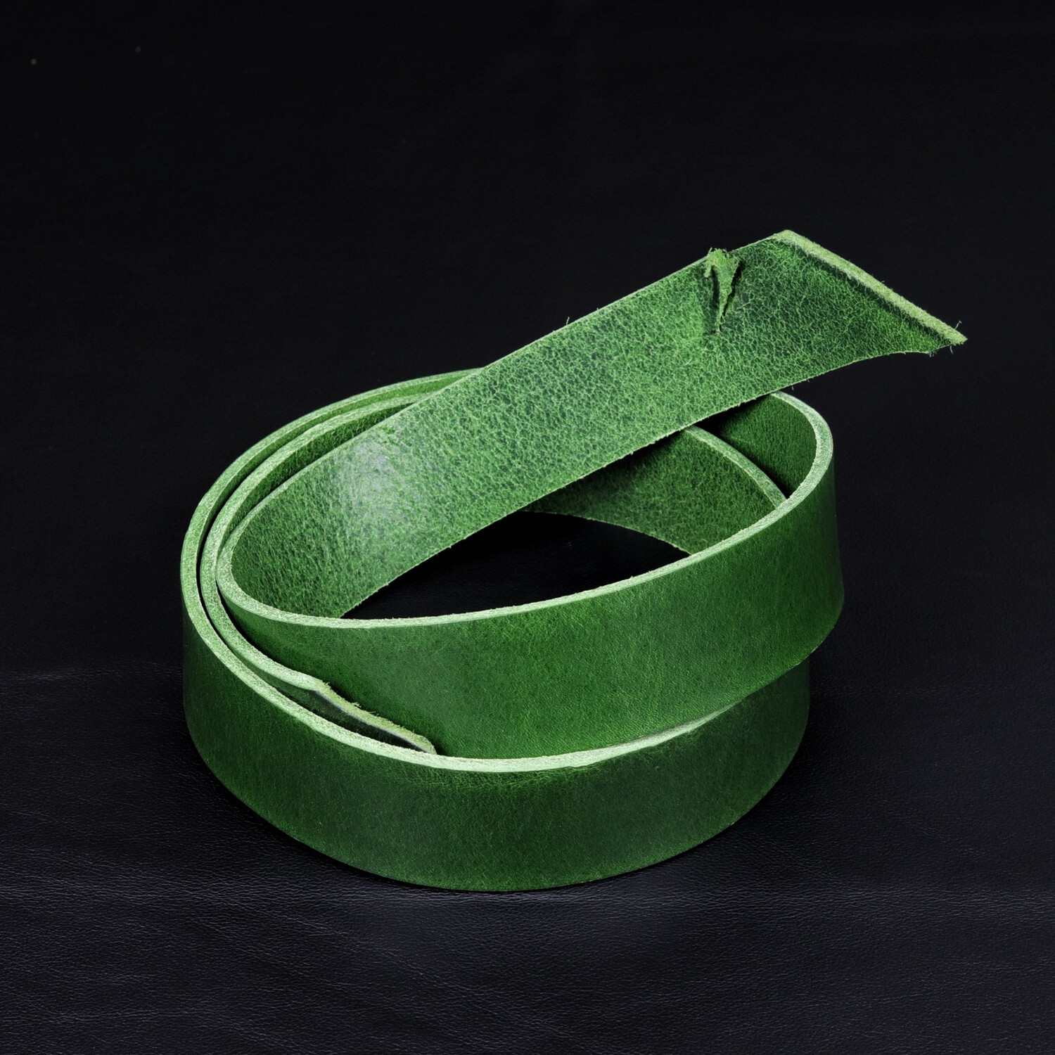 Leather Strap - Positano Green