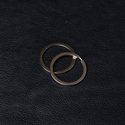 Key Ring - Silver 28mm (Flat)