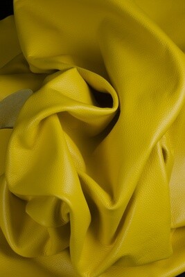 Pebbled Leather - Yellow