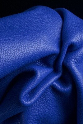 Pebbled Leather - Cobalt Blue