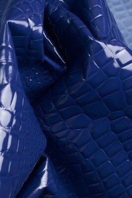 Embossed Leather - Blue