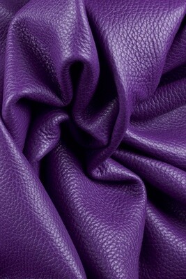Pebbled Leather - Purple