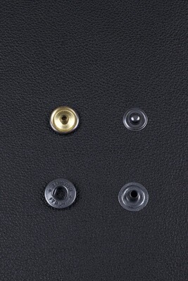 Snap Buttons 12.5mm - Graphite (40pcs.)