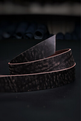 Leather Strap - Dessert Charcoal Brown