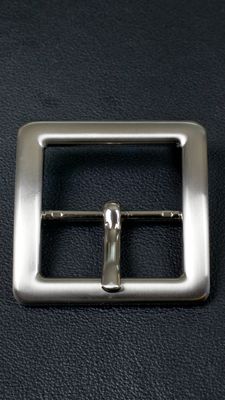 Belt Buckle - Matt Nickel 40mm