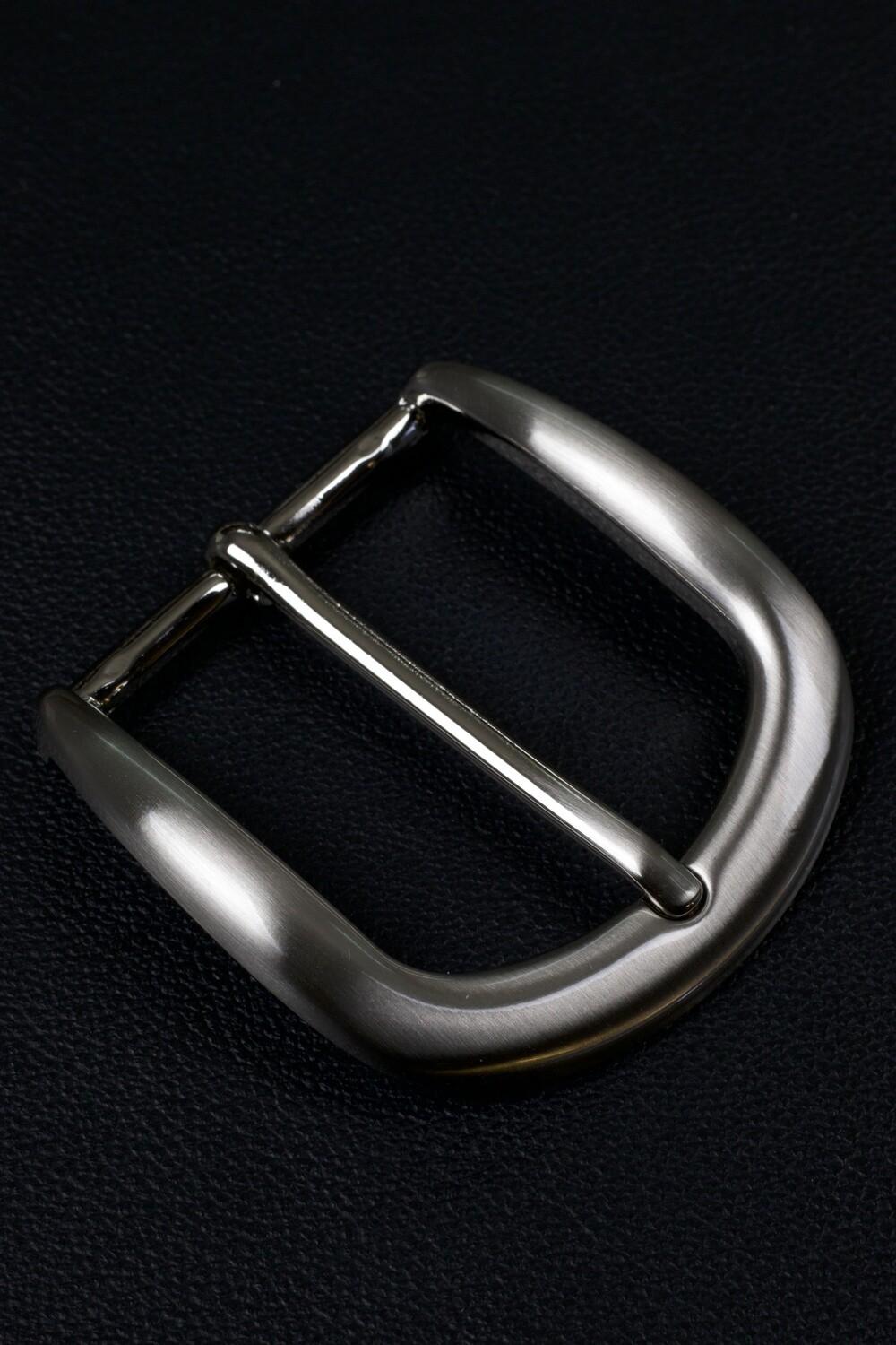 Belt Buckle - Matt Nickel 40mm