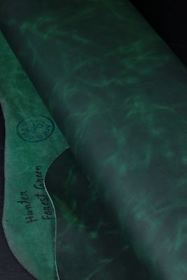Leather &quot;Hunter&quot; - Forest Green