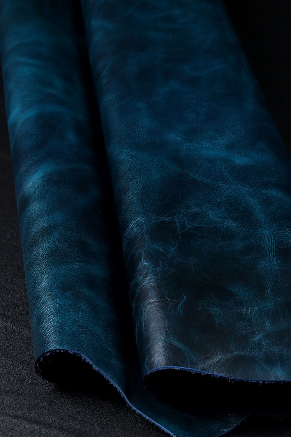 Leather &quot;Submarine&quot; - Navy