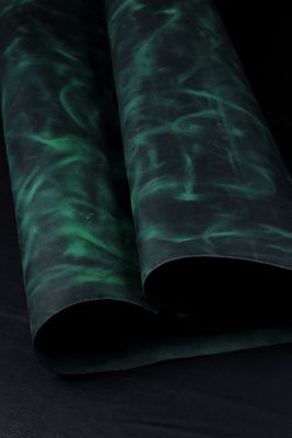 Leather &quot;Hardwax&quot; - Forest Green