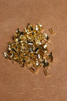Zipper Stopper - Gold