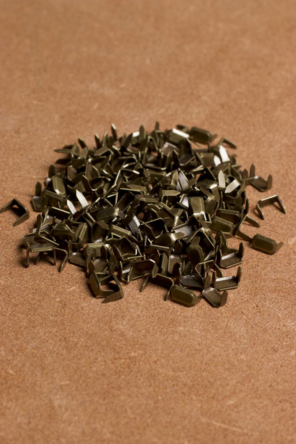Zipper Stopper - Old Brass