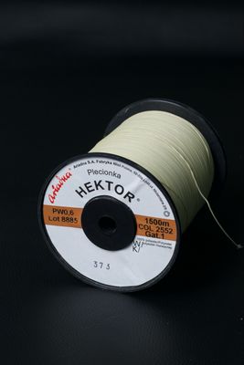 0.6mm Cream Waxed Braided Thread - HEKTOR