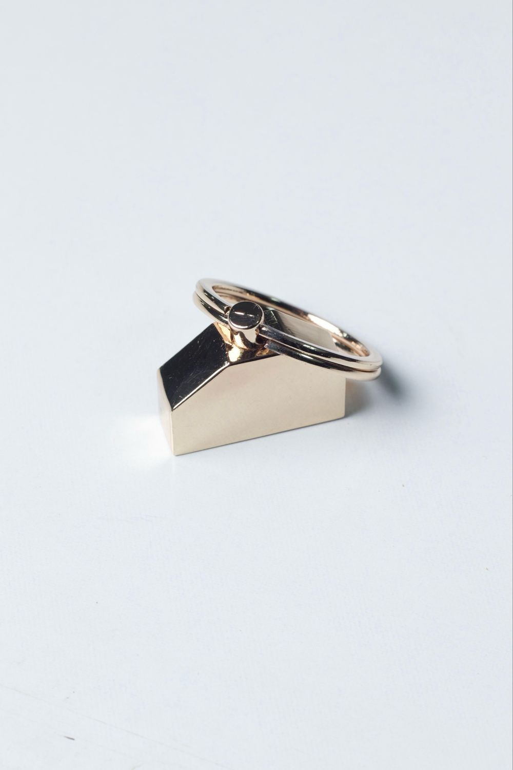 Key Ring Pendant 23mm - Gold