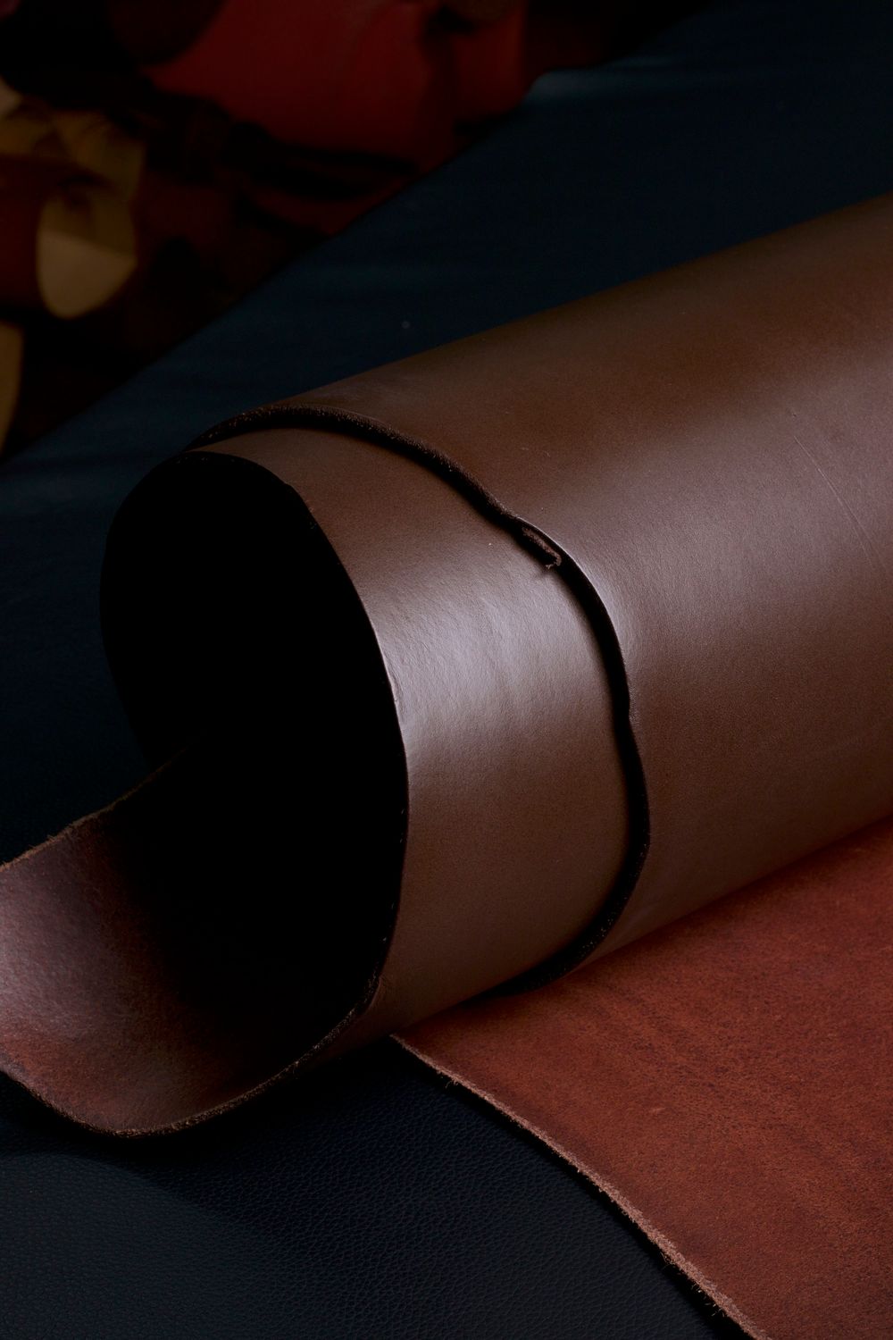 Veg tan shoulder - Belt plus