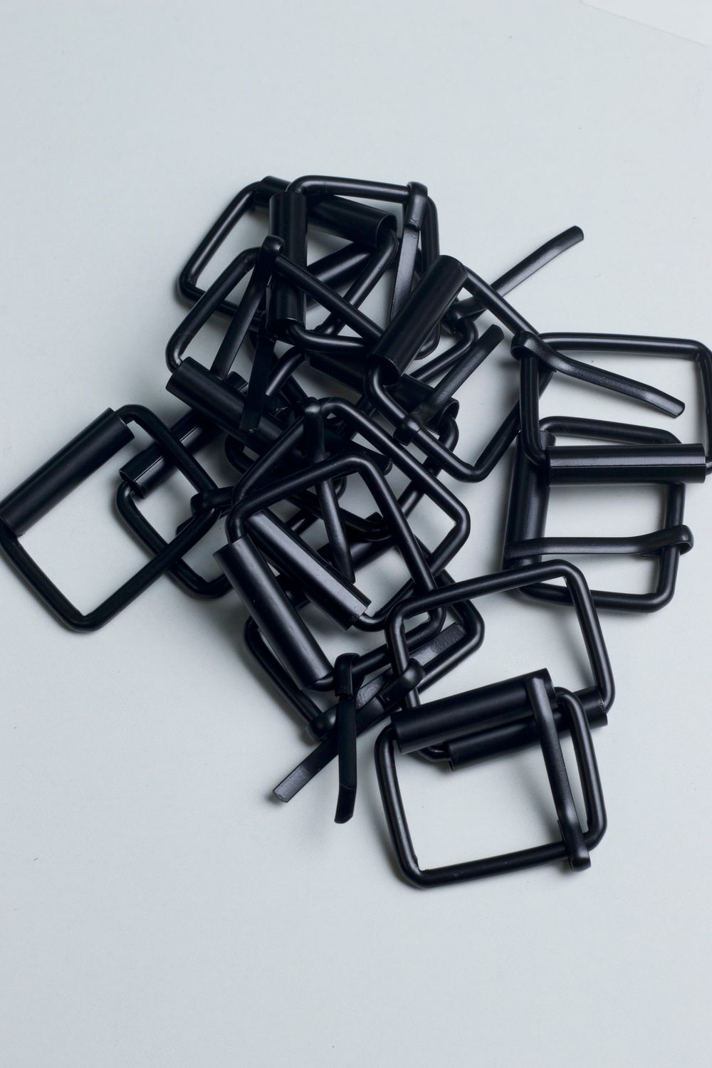 Roller Buckle - Black Matte 25mm
