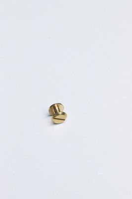 Chicago Screws 9x5mm (Solid Brass)