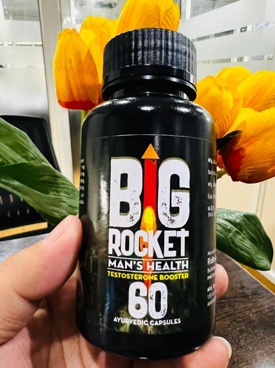 Men’s Size Enlargement (साइज बढ़ाने की दवा) Ayurvedic Capsules (60 Cap) Effective Men’s Power Capsule for Longer, Stronger and Harder Size [Approved by the Ministry of AYUSH]
