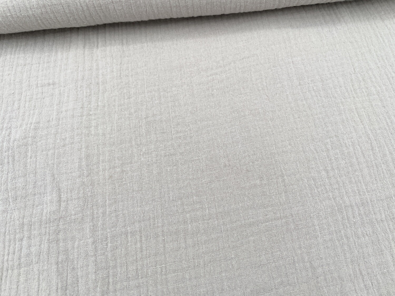 Musselin Natur Double Gauze Uni