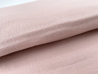 Musselin Old Rose Double Gauze Uni Musselin Old Rose Double Gauze Uni
