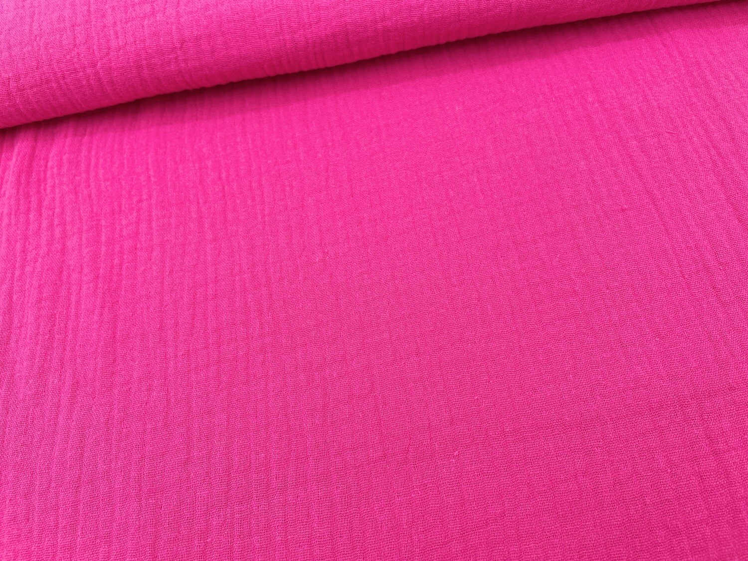 Musselin Pink Double Gauze Uni