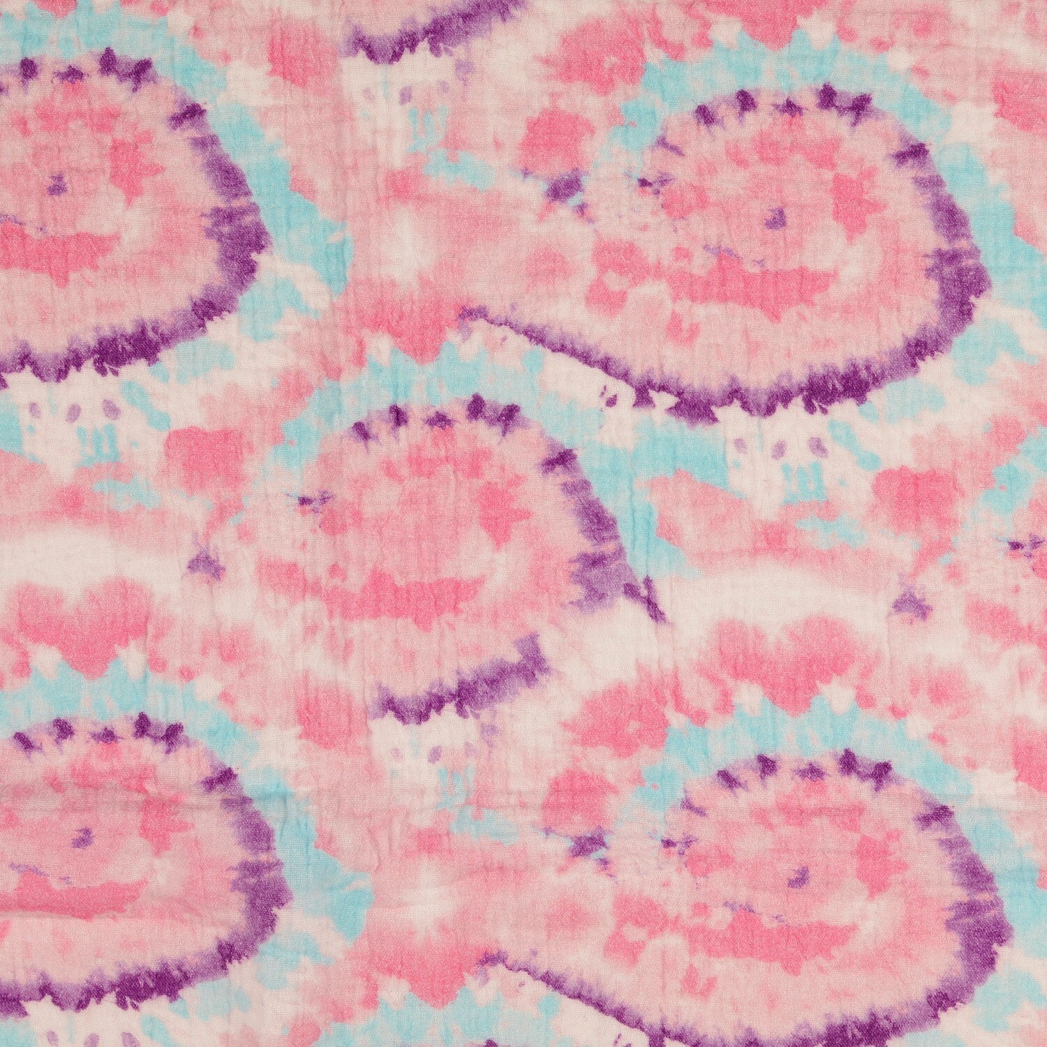 Digitaldruck Musselin "Summer Love" Double Gauze