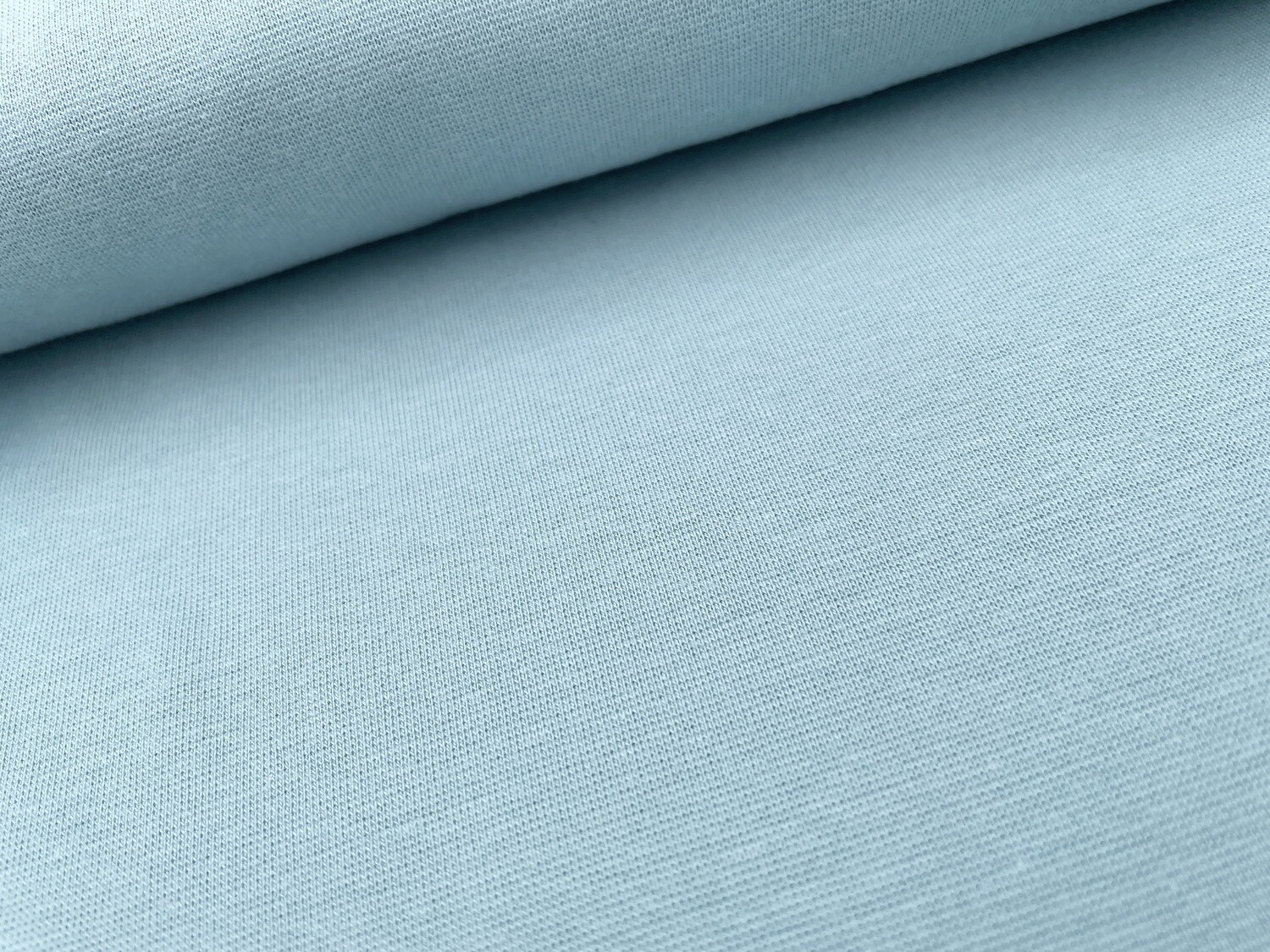 Premium Bündchen Bio Baumwolle Frost 625  Uni