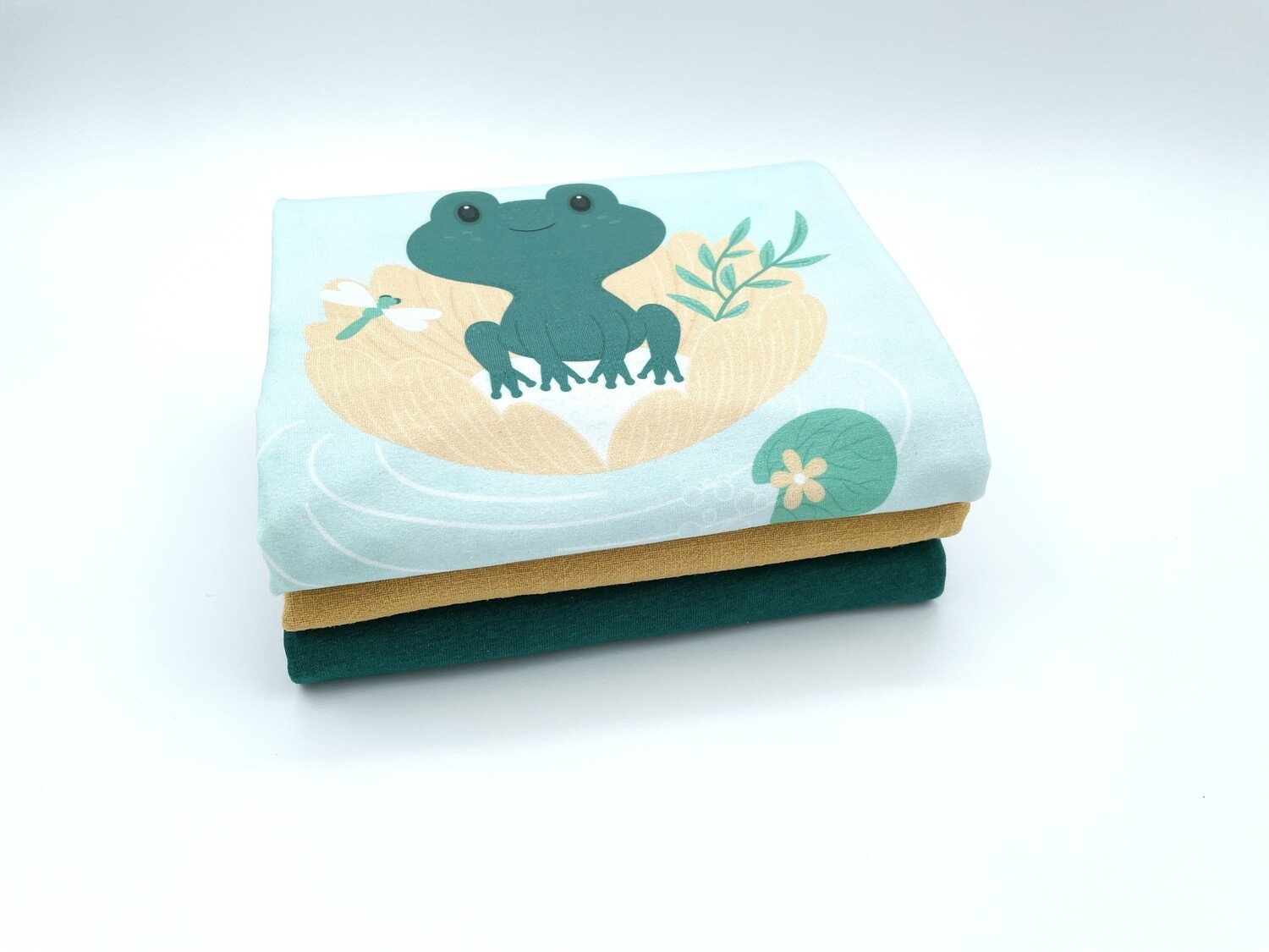 Großes Stoffpaket "Frosch"