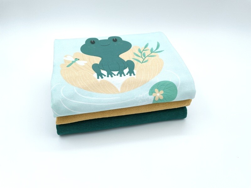 Großes Stoffpaket "Frosch"