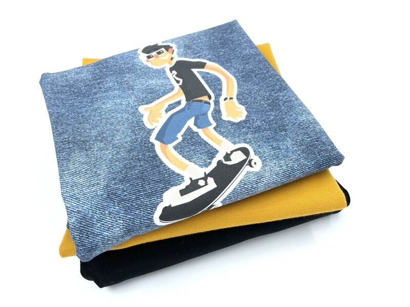 Großes Stoffpaket Großes Stoffpaket "Skater Boy"