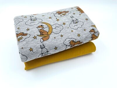 Stoffpaket "Träum schön" Alpenfleece