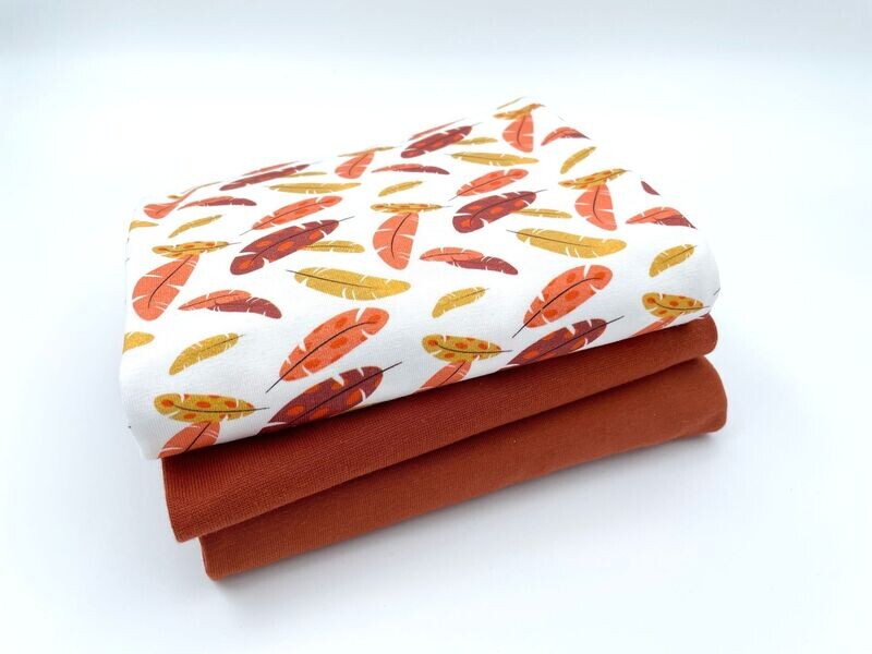 Stoffpaket "Herbst Federn"