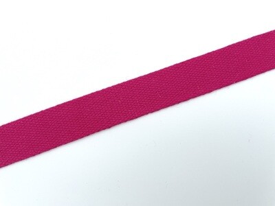 Baumwoll Gurtband 25 mm Pink