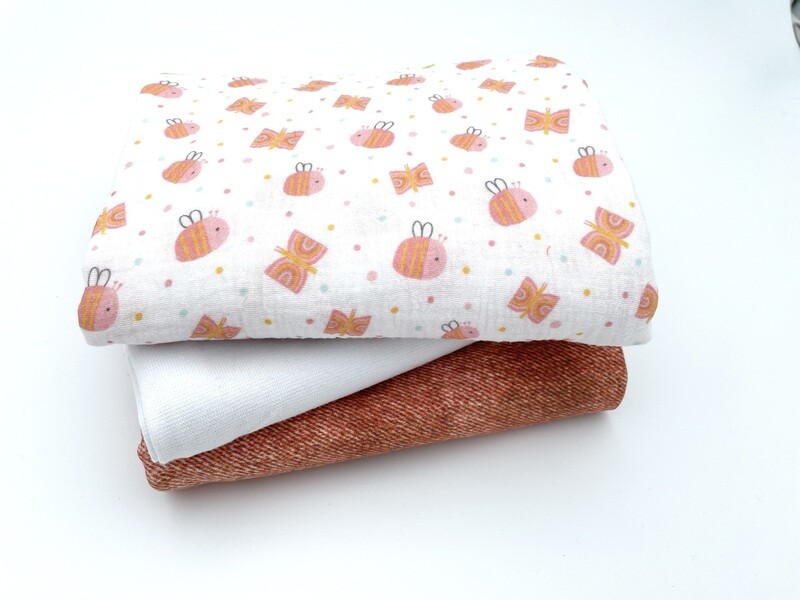 Stoffpaket Stoffpaket "Bee Happy"