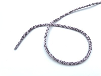 Kordel Reflektierend Altrosa Hoodiekordel Fertigkordel 0,5 cm Durchmesser