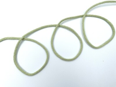 Kordel Baumwolle LIndgrün 0,5 cm Durchmesser