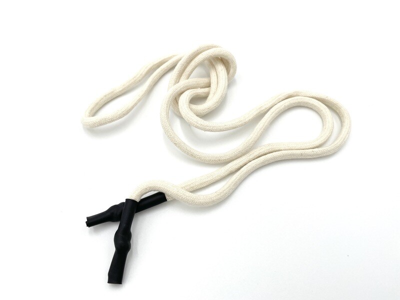 Drawstring Kordel mit fertigen Kordelenden Beige