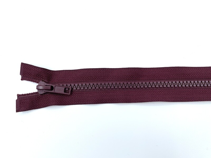 Reißverschluss teilbar 40 cm Bordeaux Rot