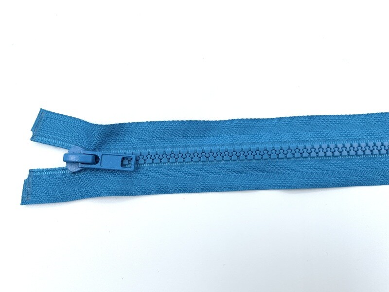 Reißverschluss teilbar 40 cm Türkis