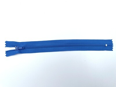 Reißverschluss 20 cm Blau Pinlock nicht teilbar