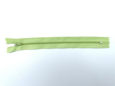 Reißverschluss 20 cm Lime Pinlock nicht teilbar