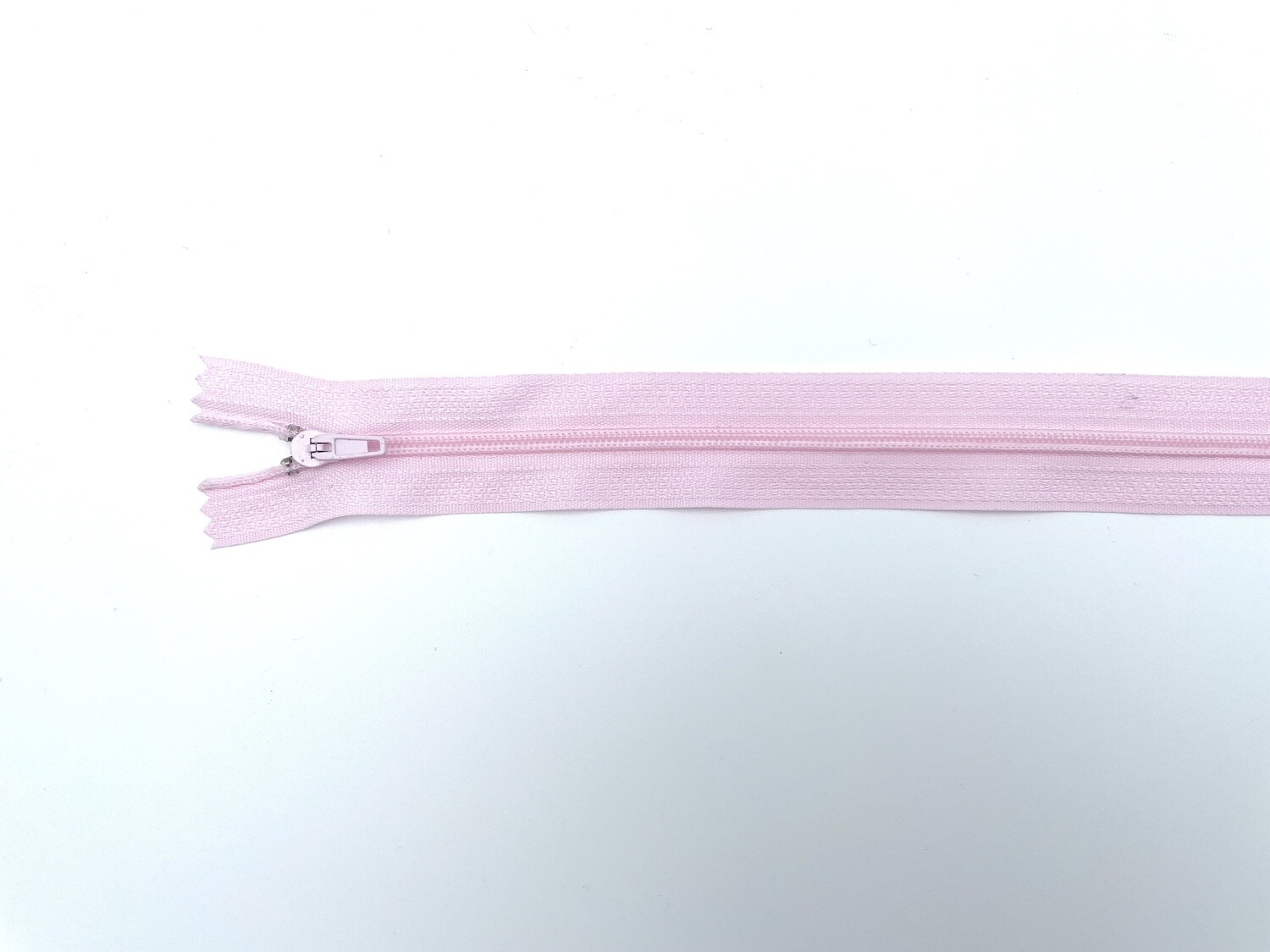 Reißverschluss 35 cm Rosa Pinlock nicht teilbar