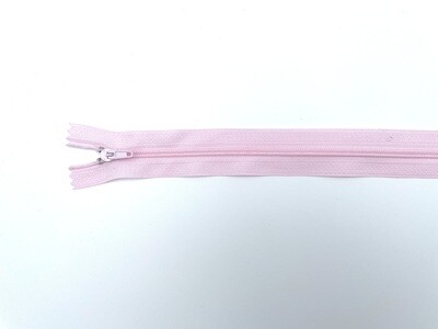 Reißverschluss 35 cm Rosa Pinlock nicht teilbar