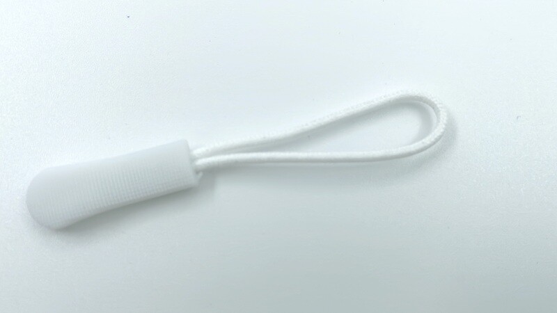Zipper Schlaufe Weiß Zip Puller Zipper Schlaufe Weiß Zip Puller