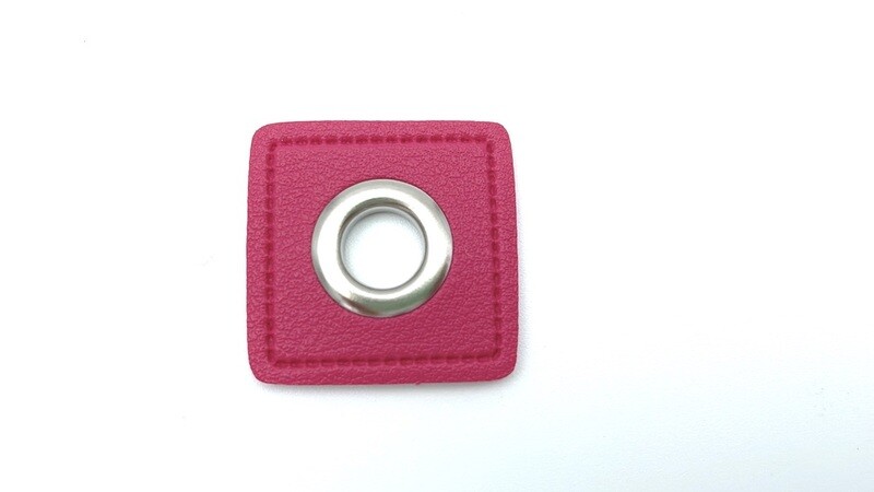 Ösen Patch Kunstleder Kunstleder Öse 0,8 cm Pink