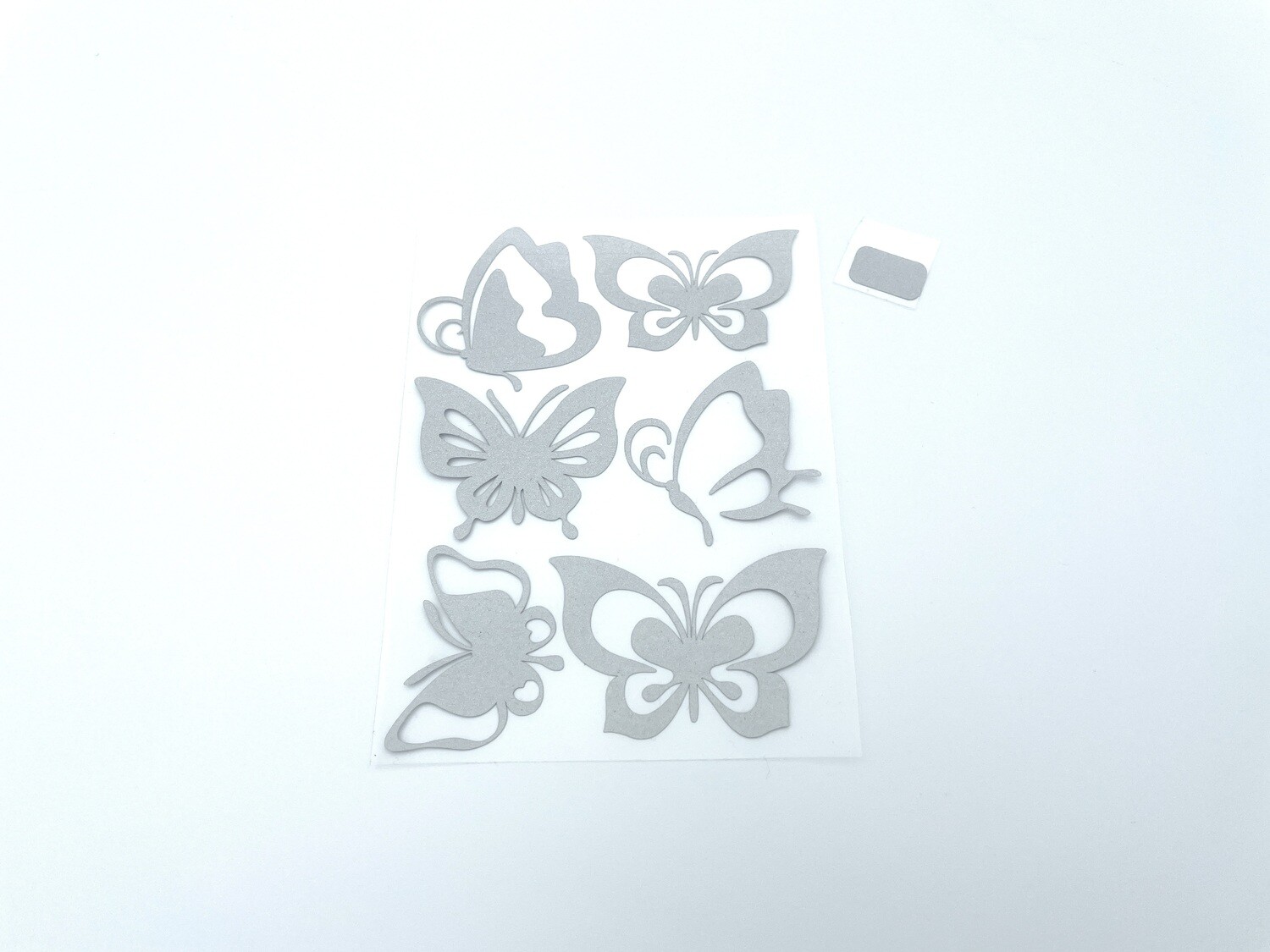 Reflektierende Bügelbilder "Schmetterling" 1 Bogen