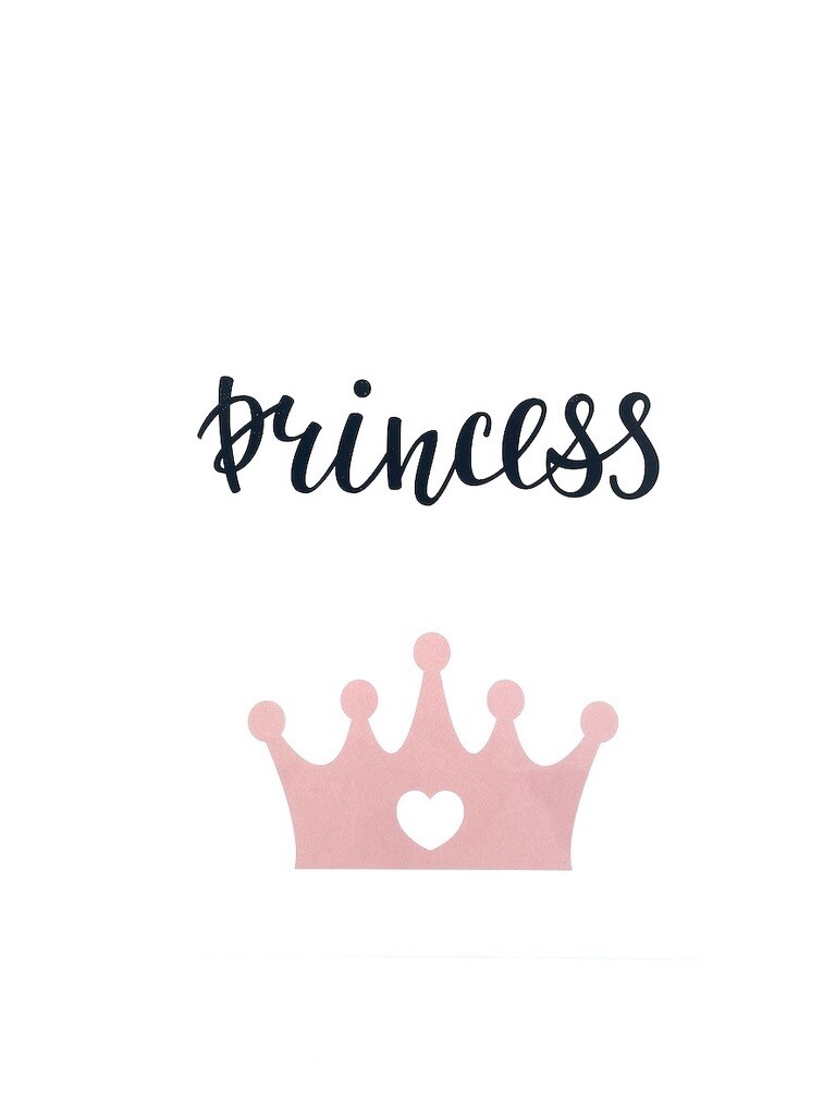 Bügelbild "Princess"