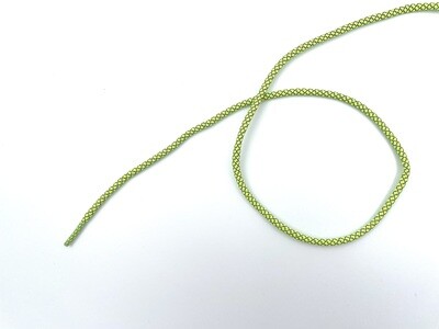 Kordel Reflektierend Lime Hoodiekordel Fertigkordel 0,5 cm Durchmesser