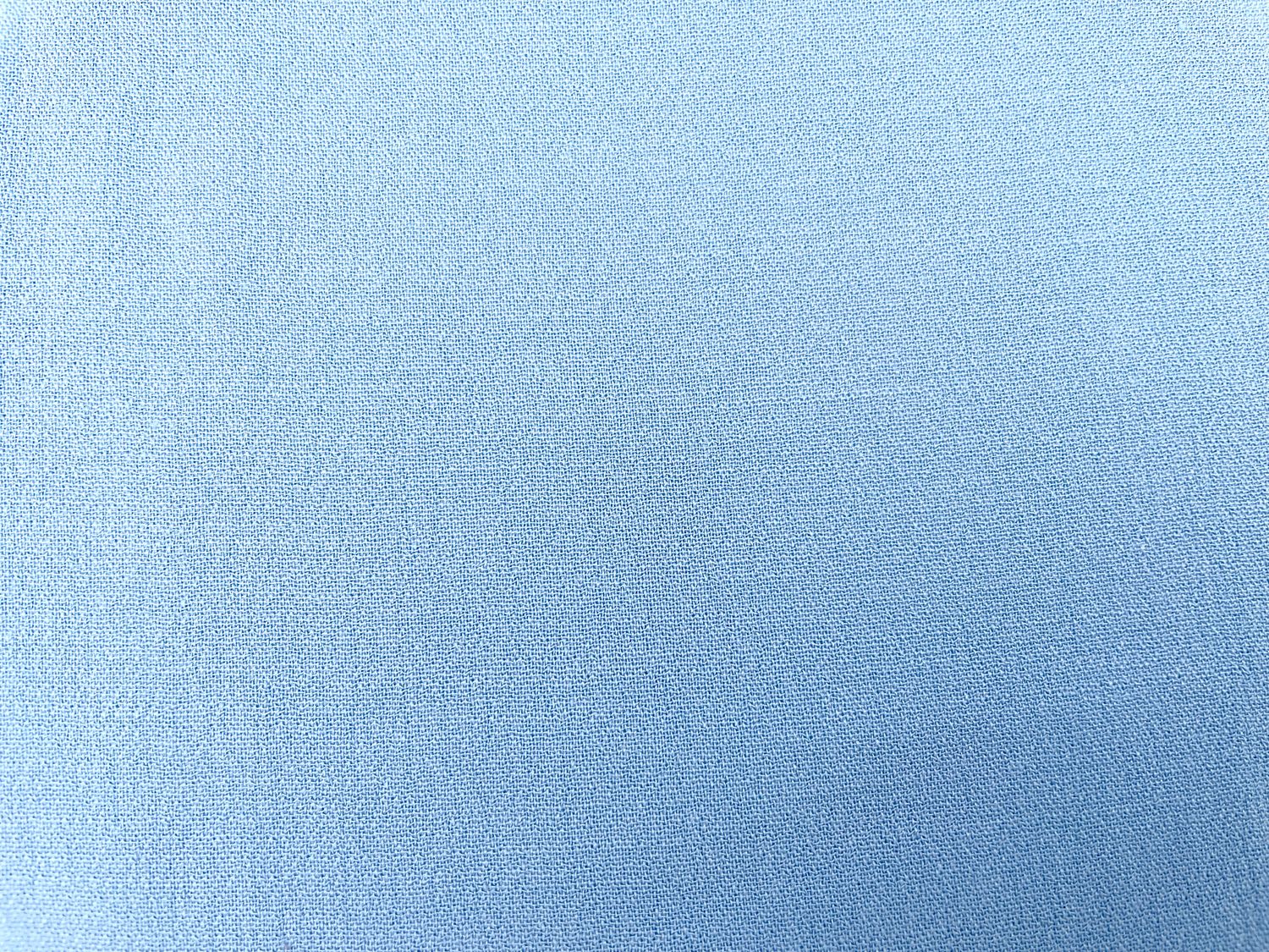 Viskose Krepp Hellblau