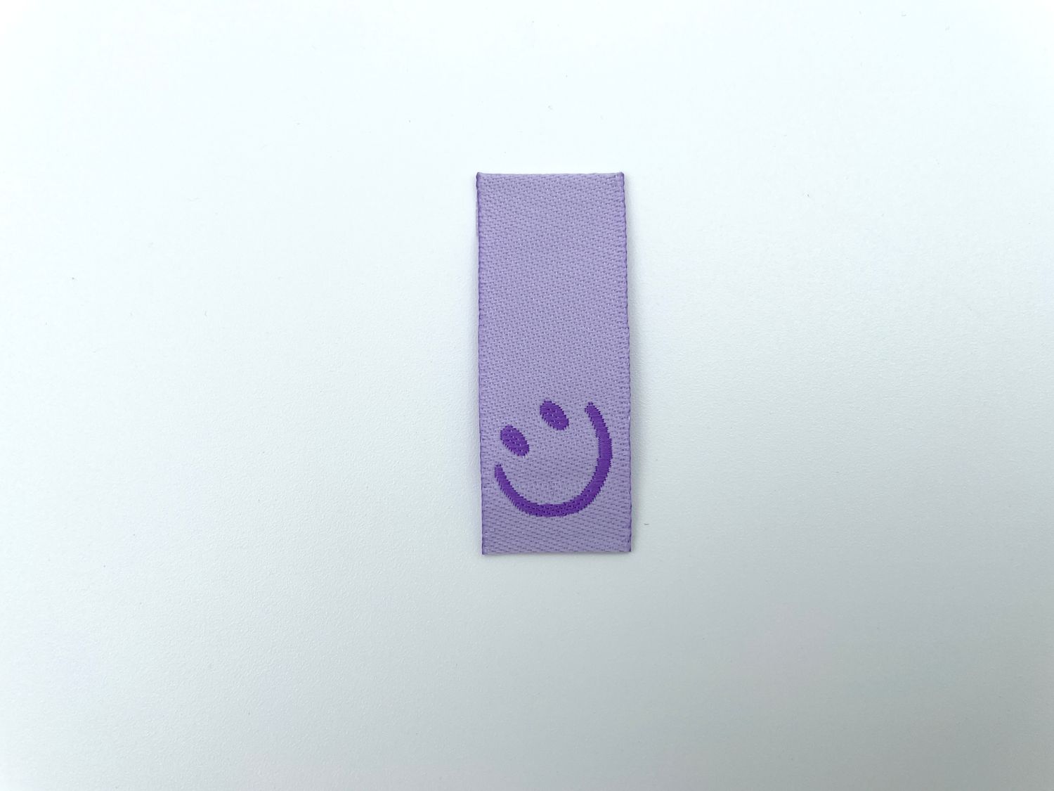 Weblabel "Smiley" Flieder