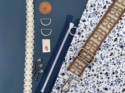 Taschen Nähset "Romantik Flower"